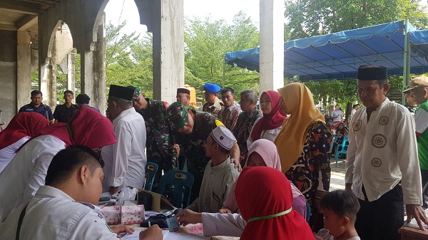 Tim Wasev Kunjungi Program TMMD 2023 Kota Subulussalam