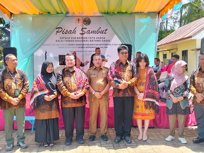 Balai TNGB Gelar Pisah Sambut