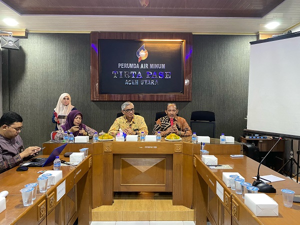 Trio Tirta Pase Bikin Perusahaan Air Minum Aceh Utara Bangkit