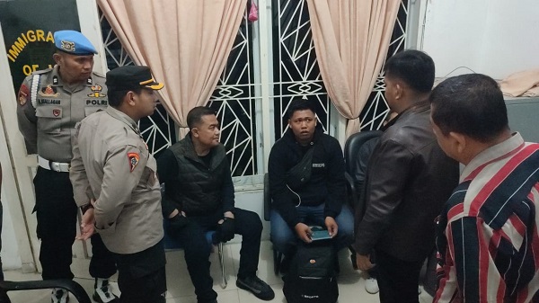 Cegah TPPO, Polres T.Balai Bersama Imigrasi Periksa Dokumen Penumpang Ferry