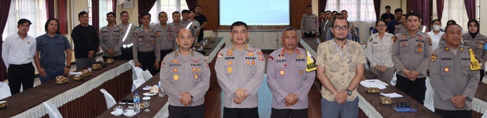 Tim Penelitian Website Rekrutmen Polri Kunker Ke Polres P.Siantar