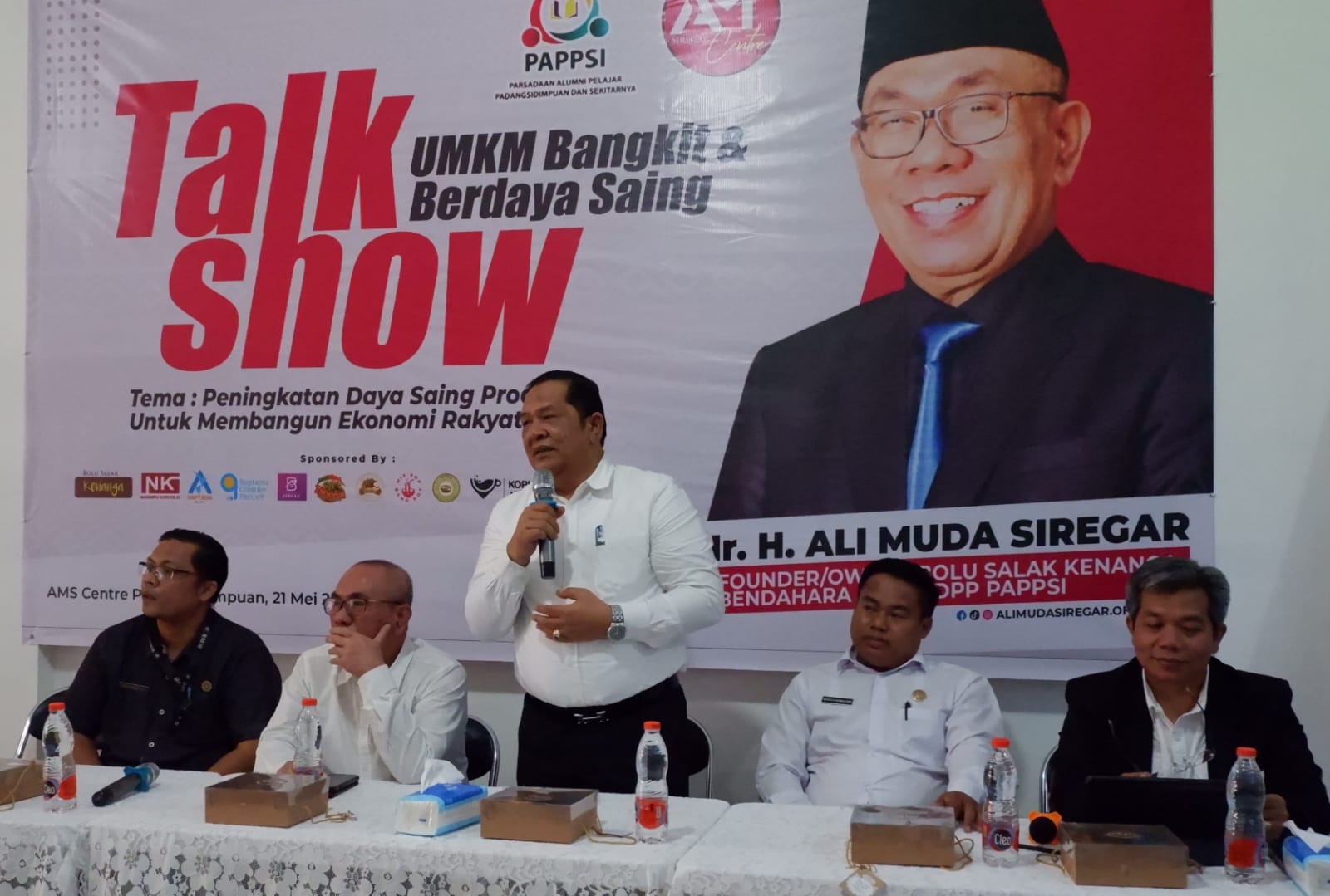 Ali Muda Siregar Dan PAPPSI Tingkatkan Kapasitas UMKM Sidimpuan