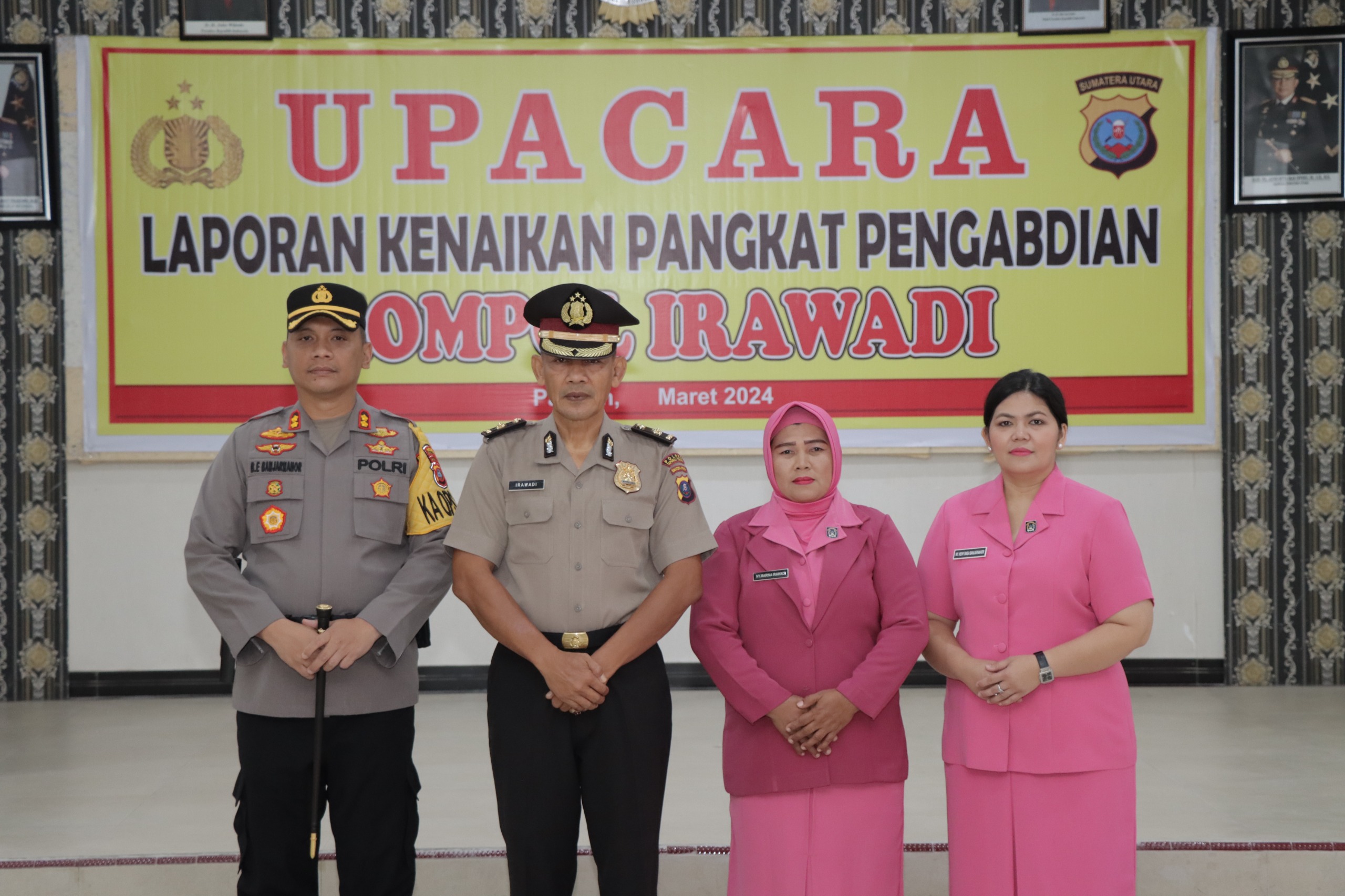 Plh Kasi Humas Polres Tapteng Naik Pangkat Kompol