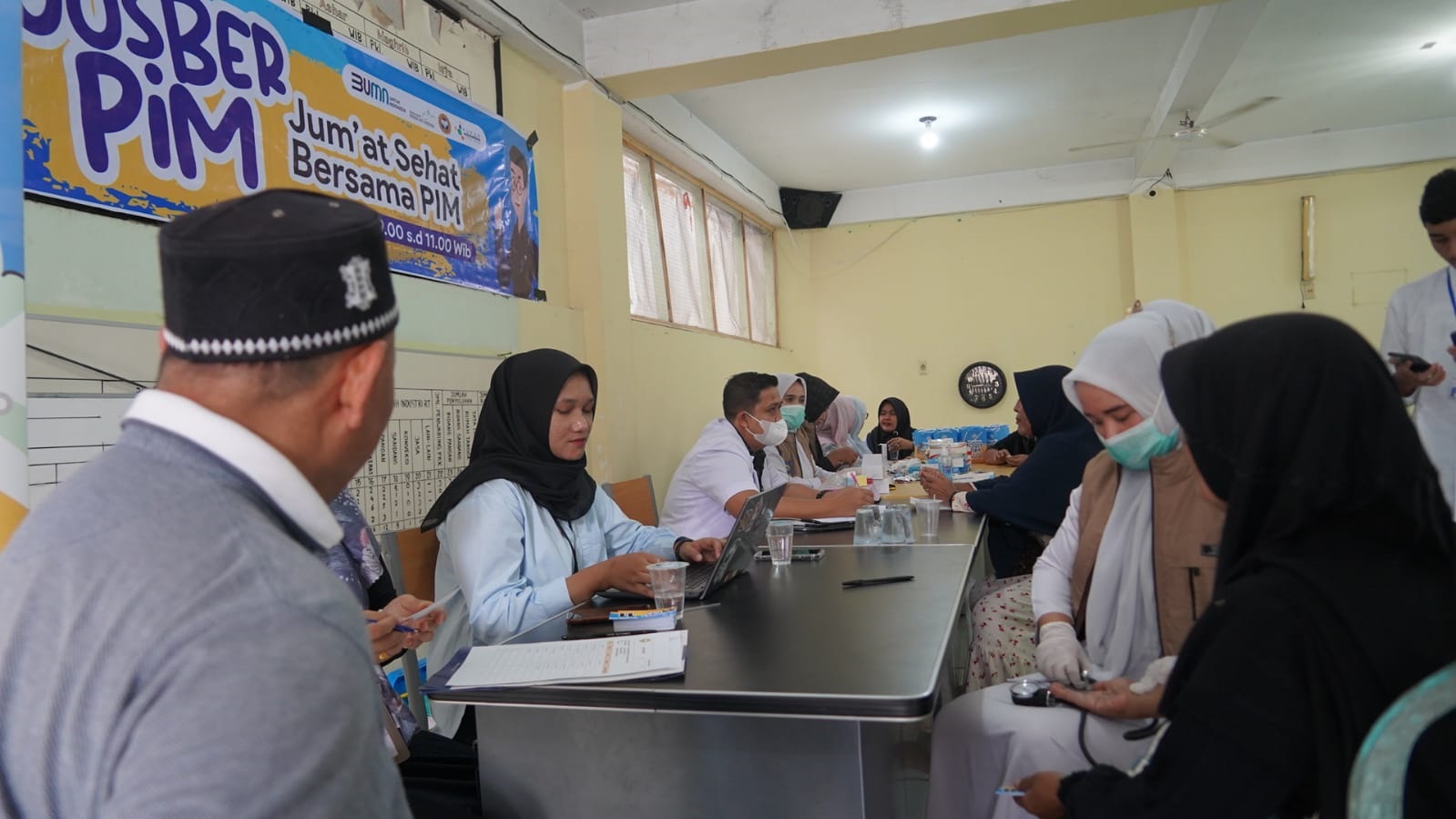 Lansia Sasaran Cek Kesehatan Masyarakat Lingkungan PIM