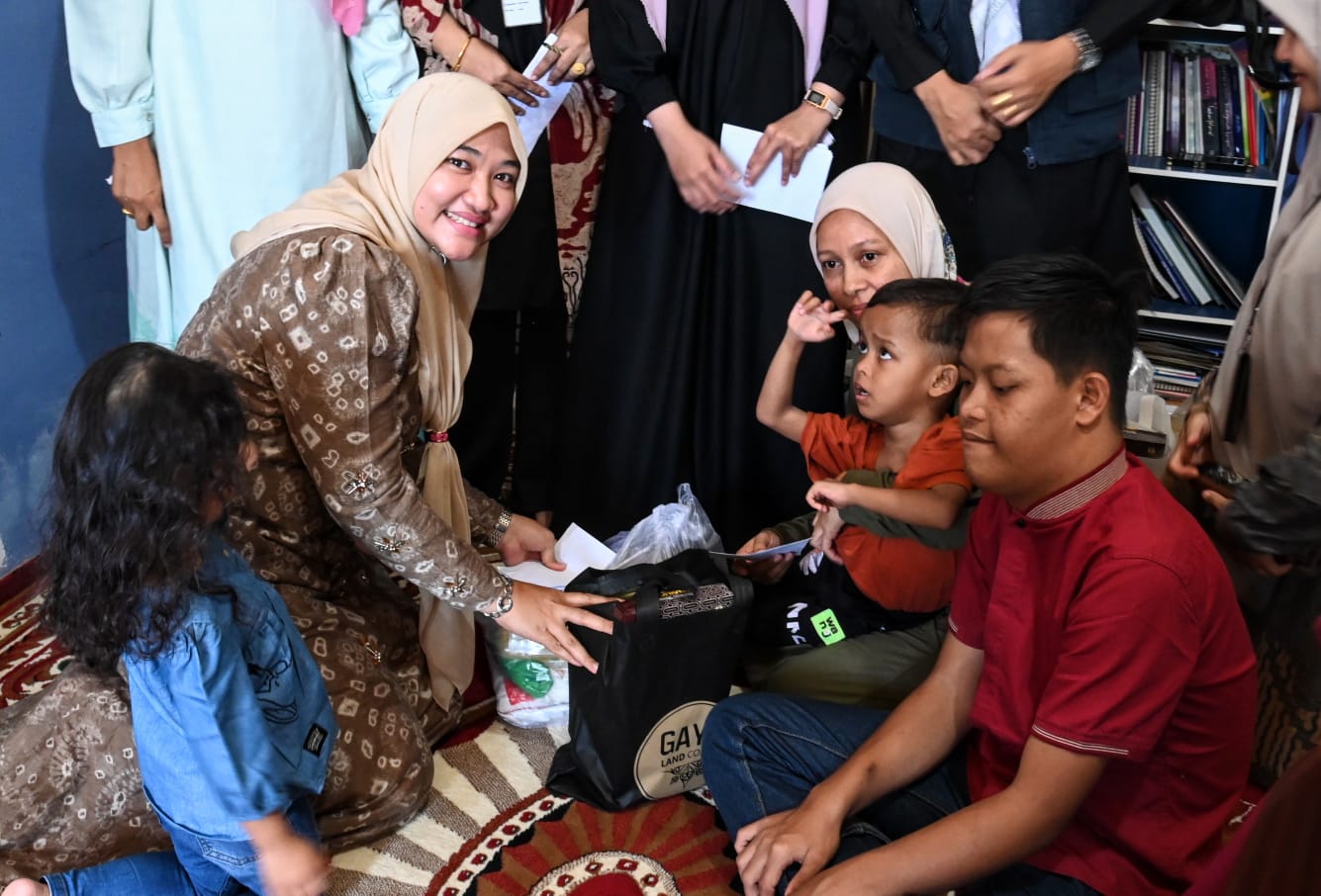 Cari Keberkahan, Ketua LKKS Aceh Besar Hadiri Ramadan Berbagi YaSDA