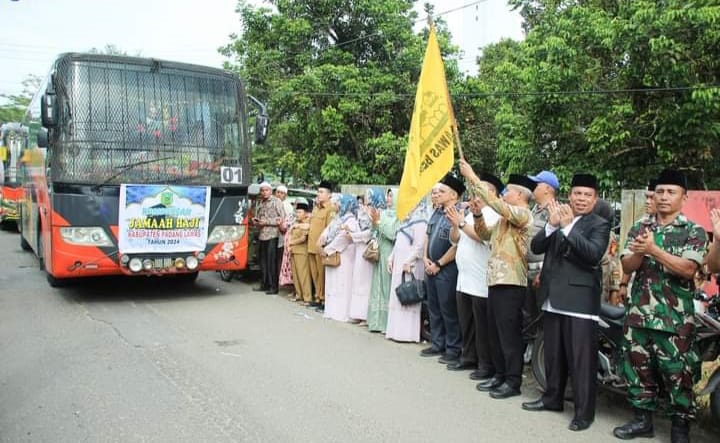 Arpan Nasution Lepas 276 Jamaah Calhaj Palas 2024