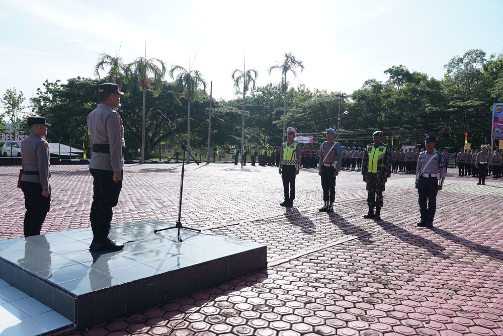 Polres Aceh Besar Gelar Apel Operasi Patuh Seulawah 2024