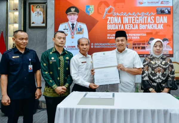 Pemkab Batubara Komitmen Wujudkan Zona Integritas Dan Budaya Berakhlak