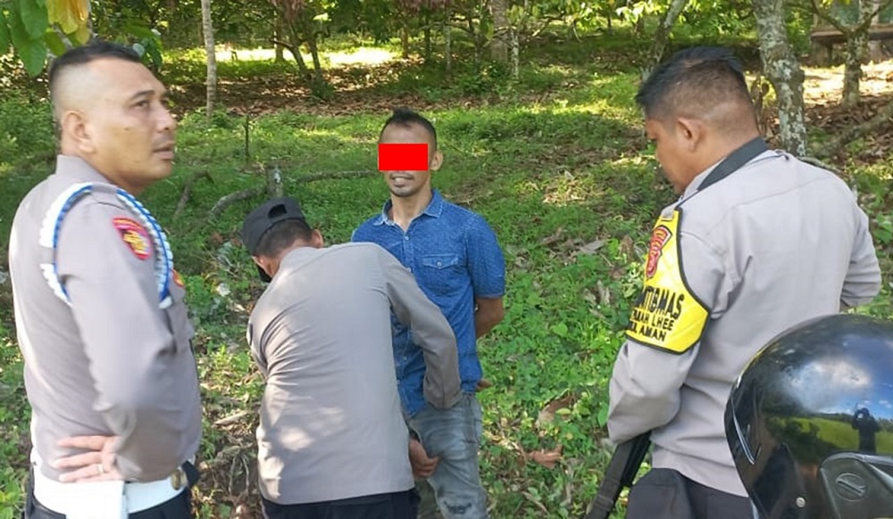 Polisi Tangkap Pelaku Pembakaran Dan Pengancaman