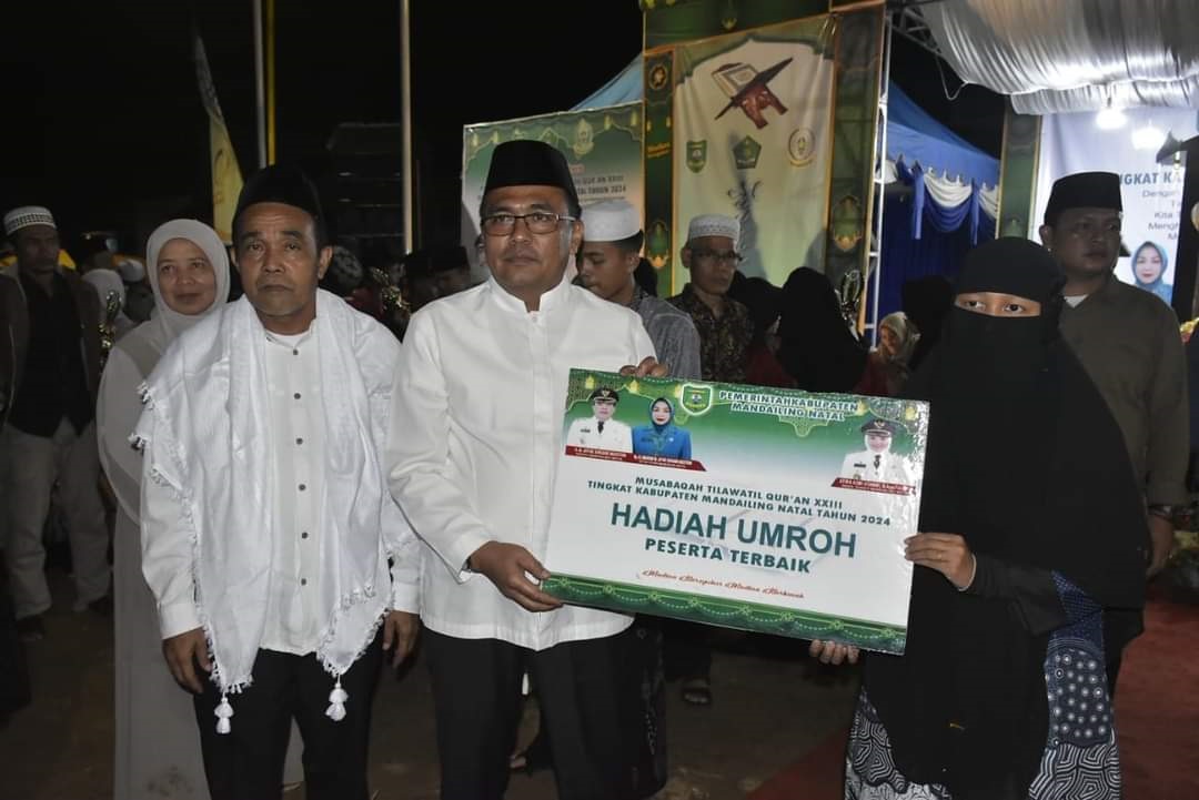 Sekda Tutup MTQ Ke- 23 Tingkat Kabupaten Madina
