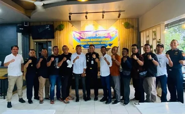 Bea Cukai Langsa Rajut Silaturahmi Bersama Insan Pers