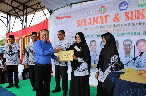 Ketua PGRI Tagih TC Dan Usulkan Tunjangan Guru Terpencil