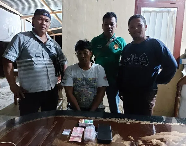 Miliki Sabu 1,98 Gram, LA Warga Dolok Sinumba Ditangkap Polisi