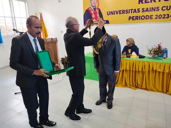 Saiman, Rektor Universitas<br>Sains Cut Nyak Dhien