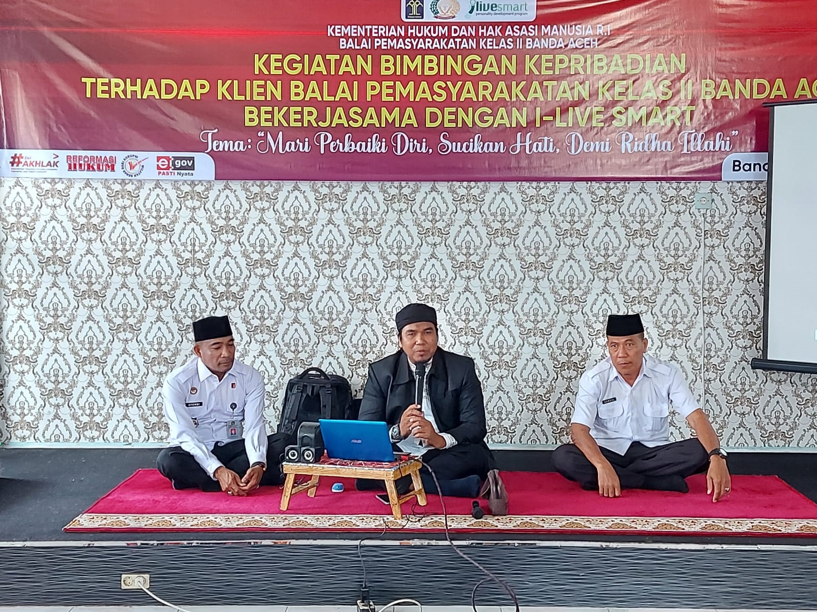 Momen Ramadhan 1445 H Bapas Banda Aceh Gelar Bimbangan Kepribadian