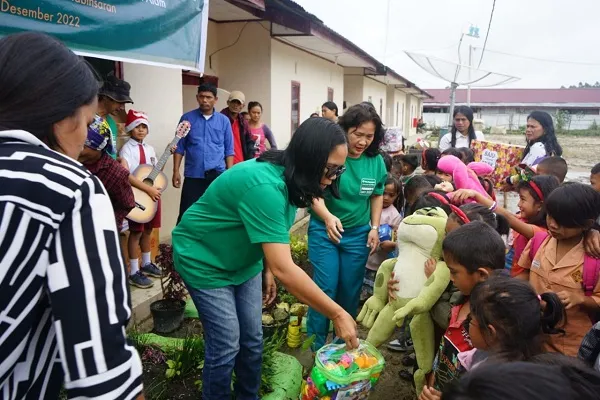 Karyawan TPL Galang Dana Bantu Sekolah Alam