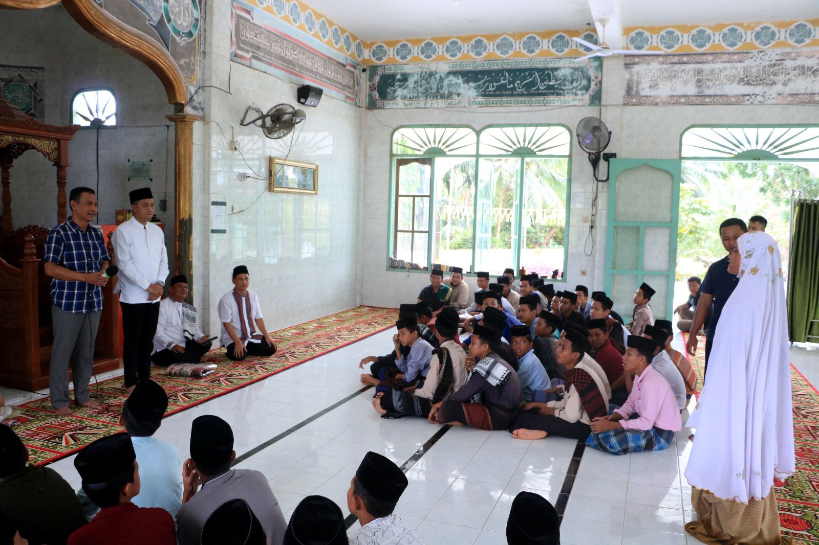 Pj Wali Kota Tebingtinggi Kunjungi Ponpes Al Hasyimiyah
