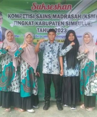 MTS Sinar Bahagia Juara KSM Simeulue