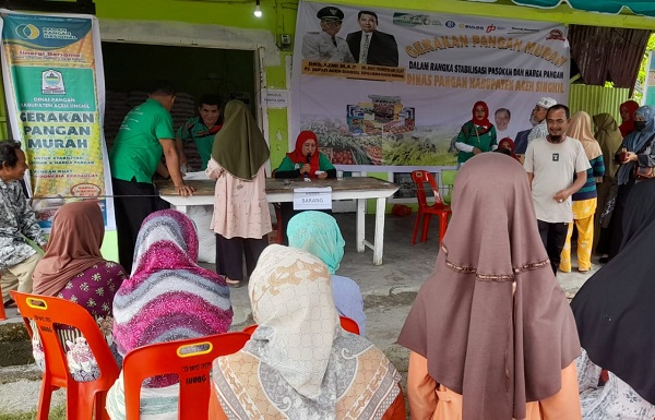 Tekan Harga Pangan Dan Siagakan Pasokan, GPM Tahap 2 Di Singkil Berlanjut