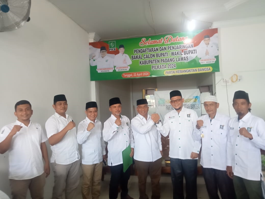 Ahmad Zarnawi Pasaribu Mendaftar Ke PKB Palas