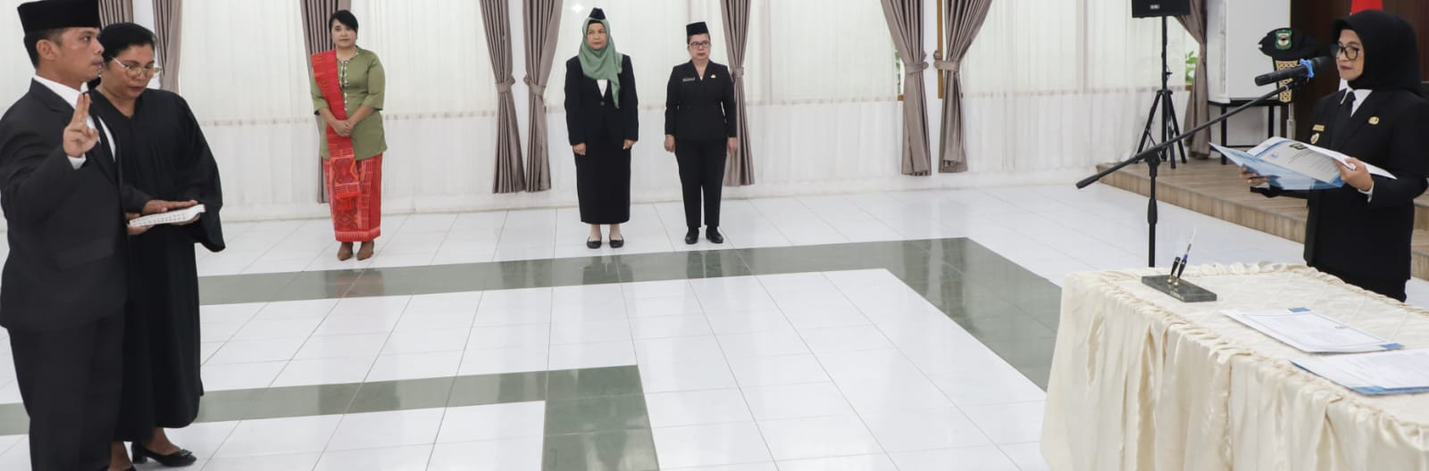 Wali Kota Lantik Junaedi Antonius Sitanggang Sebagai Pj Sekda P.Siantar