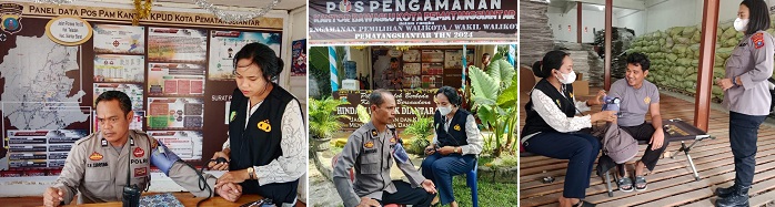 Dokkes Cek Kesehatan Personel Operasi Mantap Brata Toba