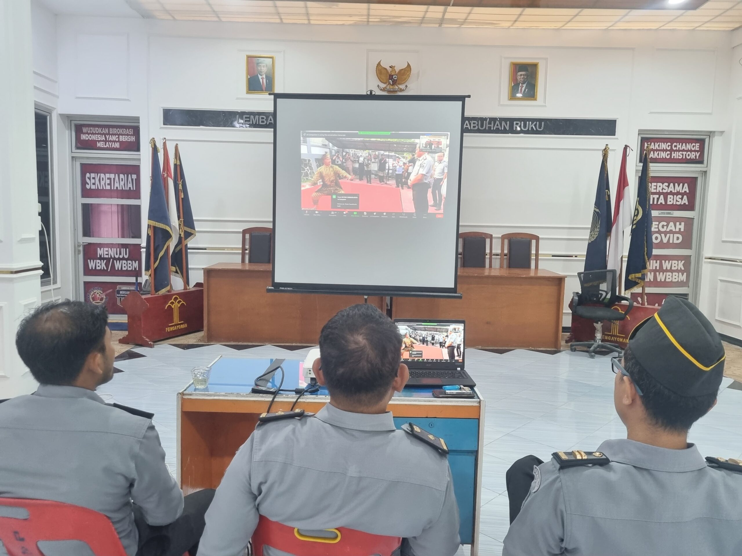 LP Labuhanruku Ikuti Sinergitas Dan Akselerasi Tugas Fungsi BPSDM Hukum Dan HAM