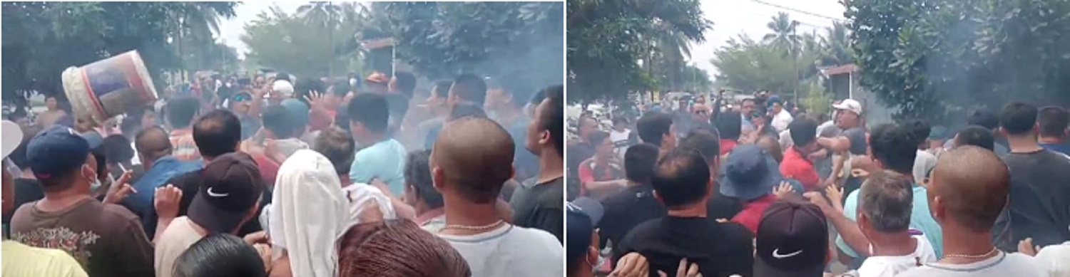 Ricuh, Konstatering PN Sergai Batal Di Kota Galuh
