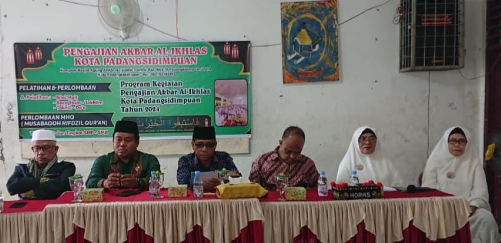 Pengajian Akbar Al-Ikhlas Padangsidimpuan Gelar Lomba Tahfiz Qur'an