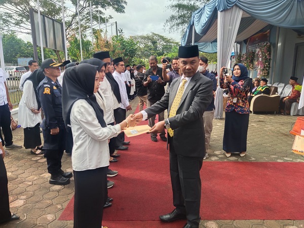 KIP Kota Langsa Lantik 198 PPS