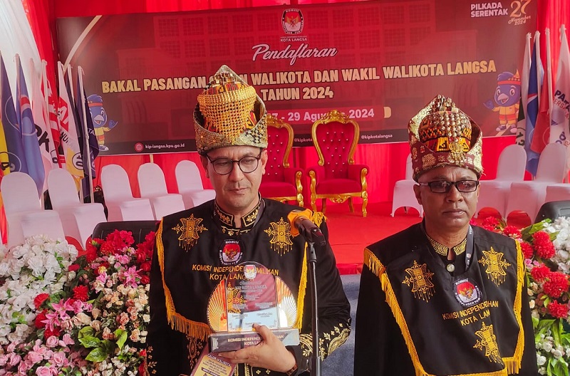 Karpet Merah KIP Kota Langsa Sambut Bacalon Sofyanto-Abdullah