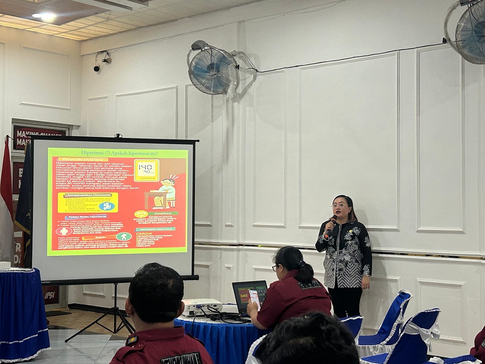 Gandeng Puskesmas, Lapas Labuhan Ruku Gelar Seminar Dan Pemeriksaan Kesehatan