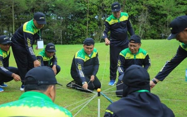 Bupati Dan Kepala OPD Gelar Outbound Bersama