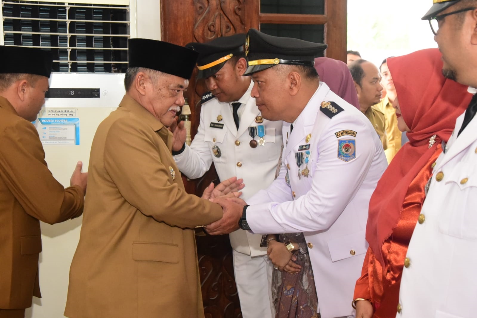Hari Terakhir Jabat Bupati DS, Yusuf Siregar Lantik 89 ASN