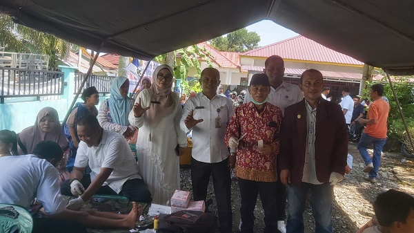 Khitanan Massal Dan Donor Darah Meriahkan MTQ Ke-56 Sei Lepan 