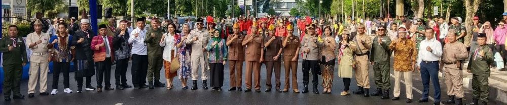 Peringati Hari Pahlawan, Korem 022/PT Gelar Karnaval