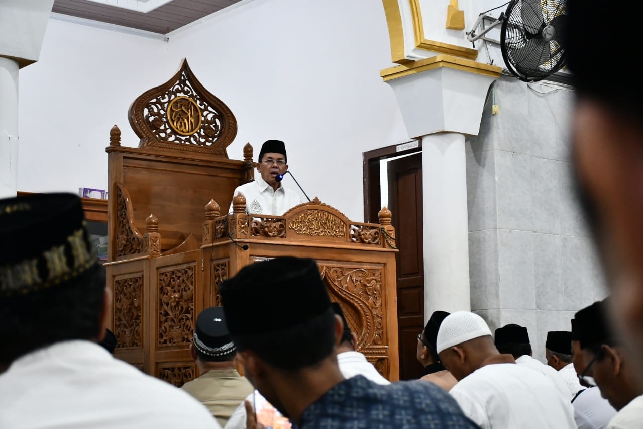 Pj Wali Kota Titip Pesan Untuk Warga Emperom Di Momen Safari Ramadan