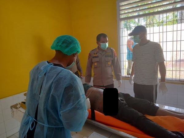 Mayat Pria Ditemukan Di Sungai Batangserangan 