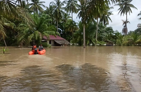 Banjir Aceh Timur Meluas Ribuan Jiwa Mengungsi