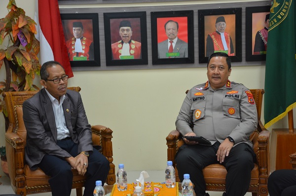 Kapolda Aceh Siap Kordinasi Dengan Pengadilan Tinggi Dalam Penegakan Hukum