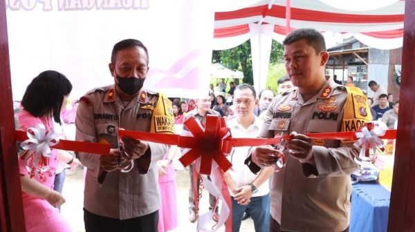 Kapolres Simalungun Resmikan Fasilitas Baru Kantor Satpas