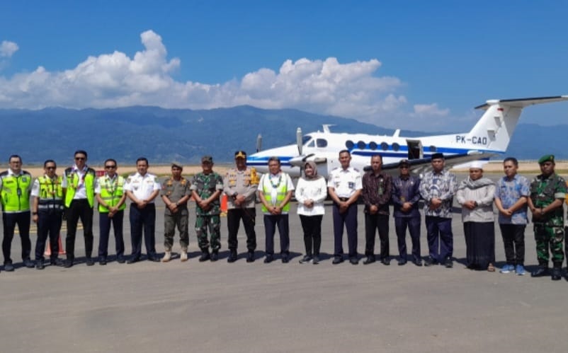 Uji Test Perdana Bandara AH Nasution