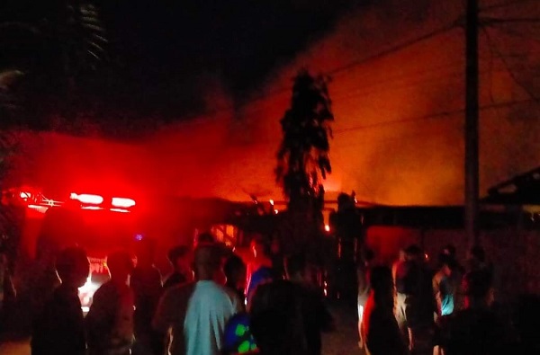 9 Rumah Ludes Terbakar Di Aceh Tamiang