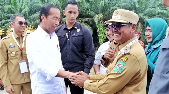 Plt Bupati Simalungun Dampingi Presiden Resmikan Tol Indrapura - Kisaran