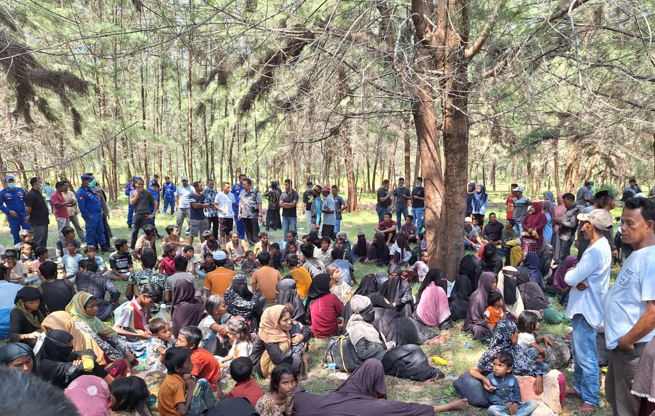 Lima Etnis Rohingya Kabur Dari Penampungan Di Aceh Timur