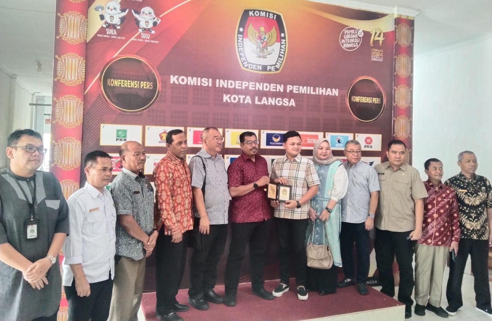 KIP Langsa Terima Kunker Komisi A DPRD Sumut