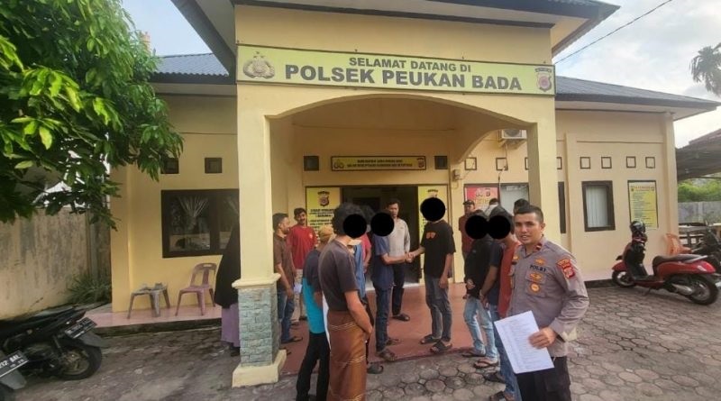 Berawal Dari Perang Sarung, Polsek Peukan Bada Selesaikan Kesalahpahaman Antar Remaja