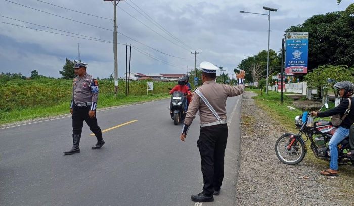 Polres Simalungun Pastikan Kelancaran Dan Keamanan Arus Libur Weekend