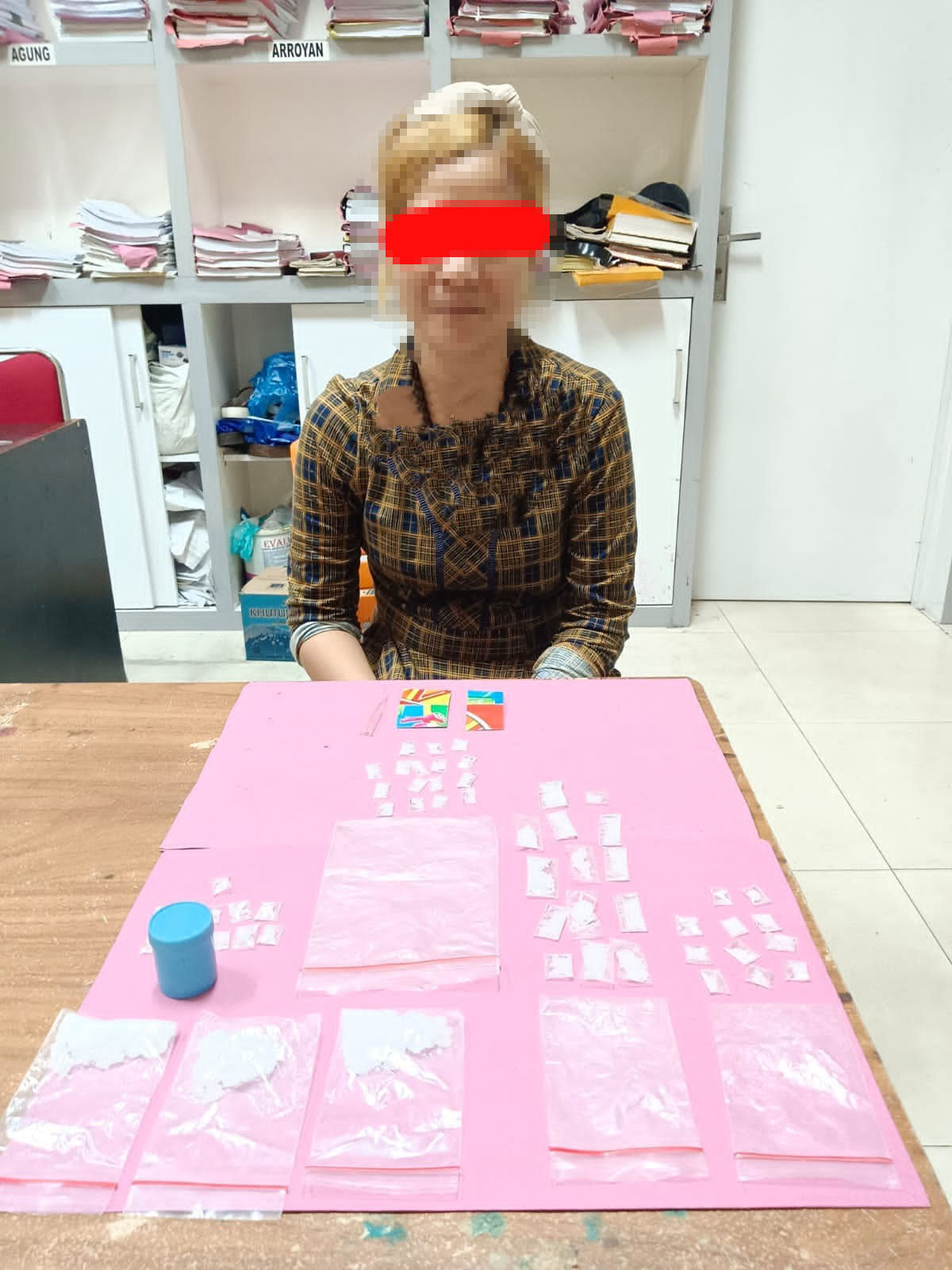 Polres Agara Bekuk IRT Miliki Sabu