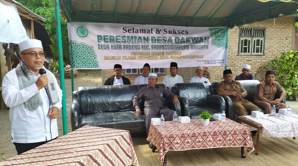 Ketua MUI Sidimpuan Ajak Umat Bentengi Generasi Muda Dengan Iman Dan Taqwa